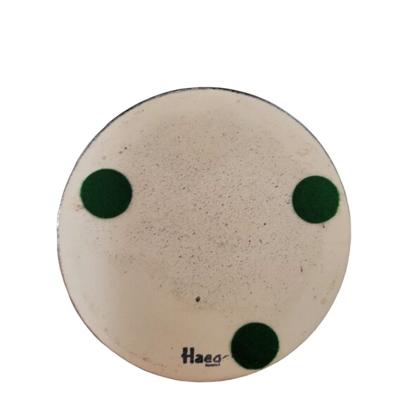 NEW Vintage 12" Haeger Glossy Black Vase Modernist Deco - Picture 5 of 5